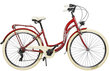 Jalgratas Azimut Vintage TX-7 28" 2023, punane цена и информация | Jalgrattad | hansapost.ee