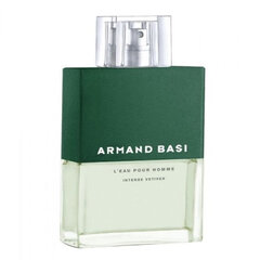 Meeste parfüüm Intense Vetiver Armand Basi EDT (125 ml) (125 ml) hind ja info | Parfüümid meestele | hansapost.ee