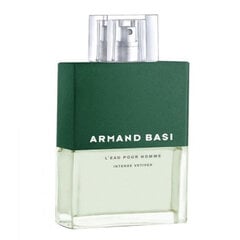 Tualettvesi Armand Basi Intense Vetiver EDT meestele, 75 ml hind ja info | Parfüümid meestele | hansapost.ee