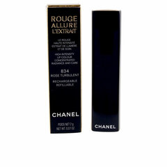 Губная помада Chanel Rouge Allure L'extrait Rose Turbulent 834 цена и информация | Помады, бальзамы, блеск для губ | hansapost.ee