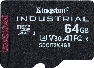 Kingston SDCIT2/64GBSP microSDXC, 64GB цена и информация | Карты памяти | hansapost.ee