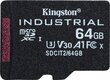 Kingston SDCIT2/64GBSP microSDXC, 64GB цена и информация | Fotoaparaatide mälukaardid | hansapost.ee