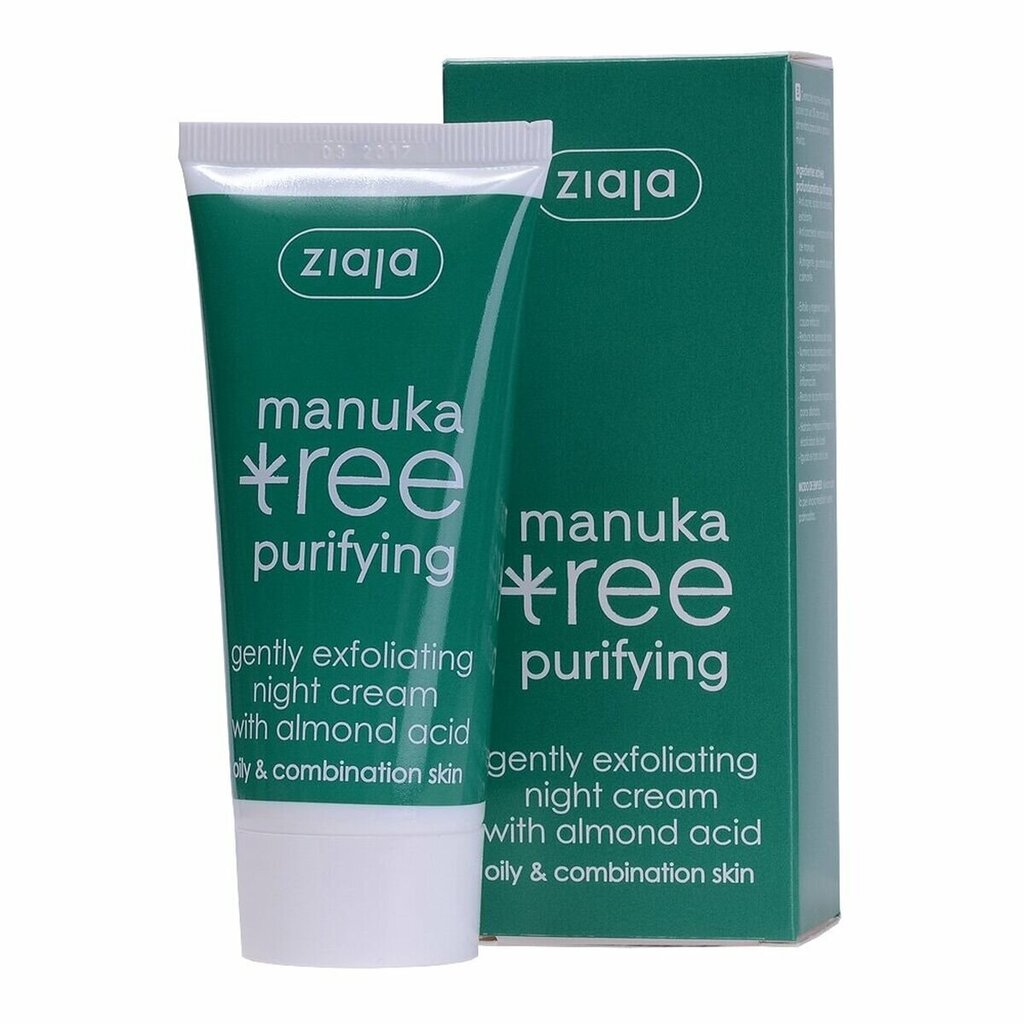 Ziaja Manuka Crema De Noche 50ml hind ja info | Näokreemid | hansapost.ee