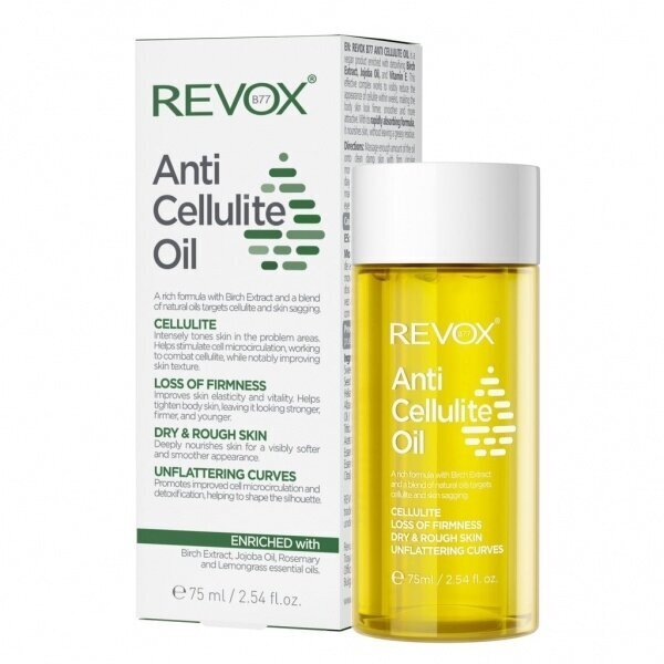 Tselluliidiõli Revox, 75 ml hind ja info | Nahka pinguldavad tooted | hansapost.ee