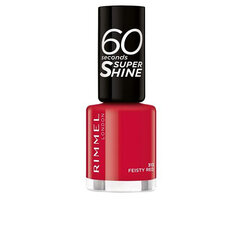 Лак для ногтей Rimmel London 60 Seconds Super Shine 313 Feisty цена и информация | Лаки, укрепители для ногтей | hansapost.ee