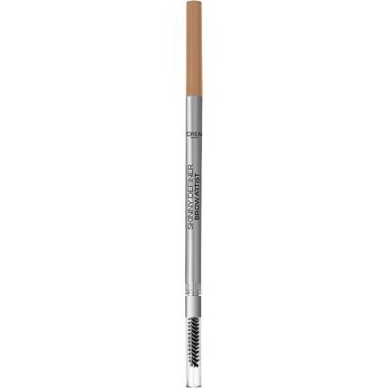 Kulmupliiats Skinny Definer L'Oreal Make Up (1,2 g): Värvus - 103-dark blonde цена и информация | Lauvärvid, ripsmetušid ja silmapliiatsid | hansapost.ee