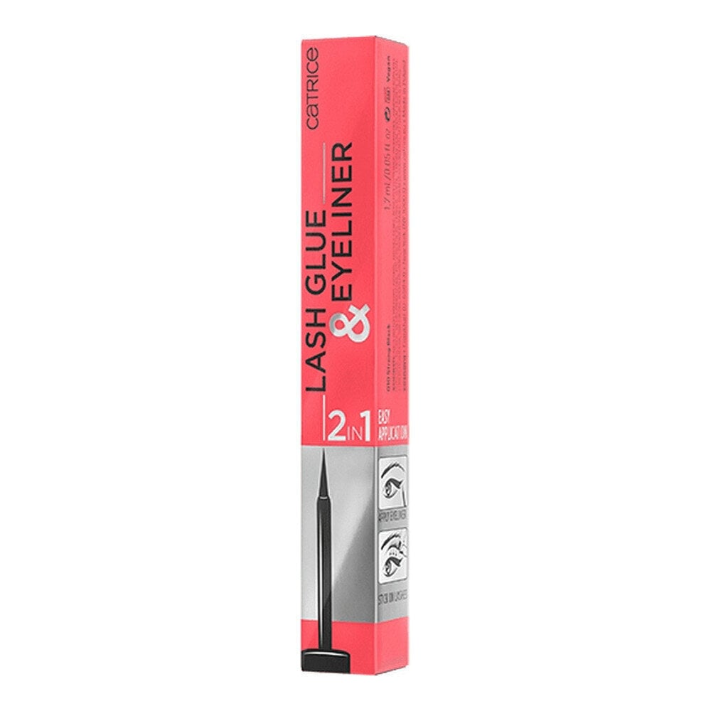 Eyeliner Catrice Nº 010 2-in-1 Kunstripsmete Liim (1,7 ml) hind ja info | Lauvärvid, ripsmetušid ja silmapliiatsid | hansapost.ee