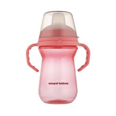 Pudel Canpol FirstCup 56/615, 6 kuud+, 250ml, roosa цена и информация | Бутылочки и аксессуары | hansapost.ee