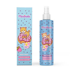 Puuviljalõhnaline kehasprei lastele Martinelia Body Spray Yummy, 210 ml цена и информация | Косметика для мам и детей | hansapost.ee