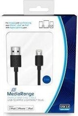MediaRange MRCS180 USB 2.0, 3m hind ja info | Mobiiltelefonide kaablid | hansapost.ee