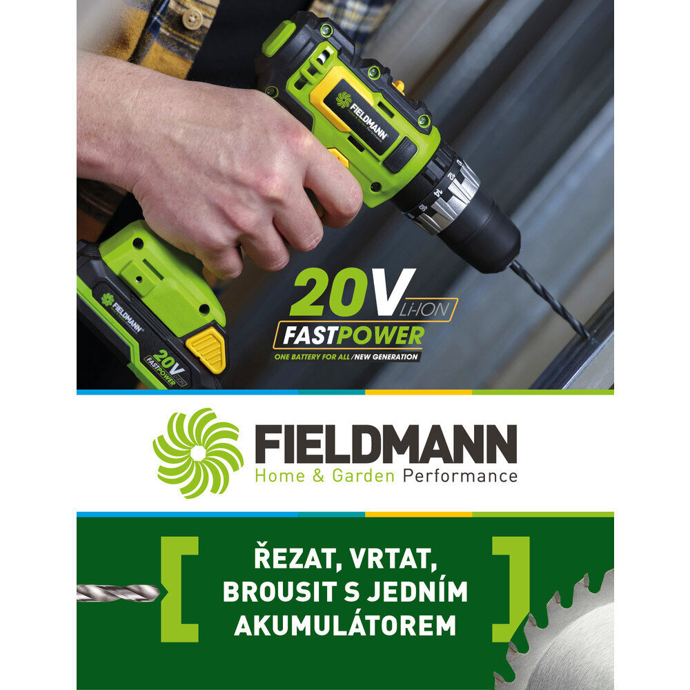 Akutrell-kruvikeeraja Fieldmann FDV 70215-0 hind ja info | Akutrellid, puurid ja kruvikeerajad | hansapost.ee