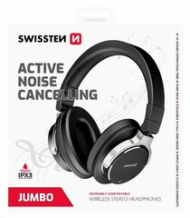 Swissten Jumbo ANC Wireless Bluetooth Наушники цена и информация | Наушники | hansapost.ee