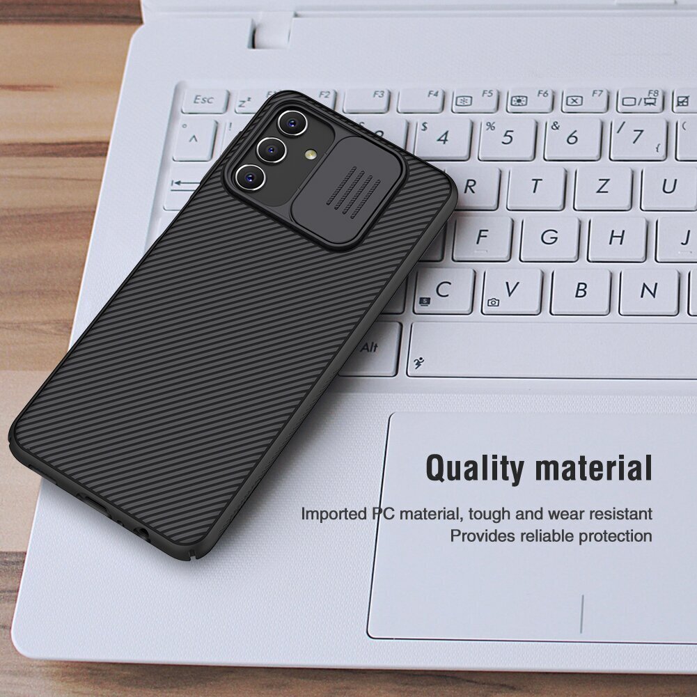 Nillkin CamShield Hard Case for Samsung Galaxy A04S Black цена и информация | Telefonide kaitsekaaned ja -ümbrised | hansapost.ee