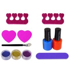 Nail Painting Set Moulder Lamp File Brocades hind ja info | Mänguasjad tüdrukutele | hansapost.ee