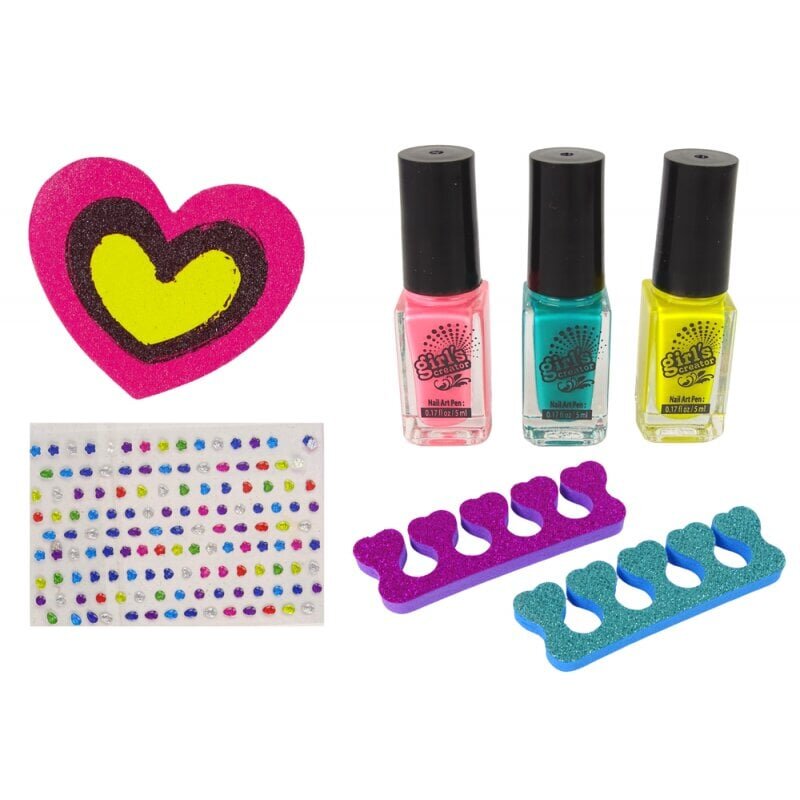 Nail Styling Set for Little Ladies Nail Art Studio цена и информация | Mänguasjad tüdrukutele | hansapost.ee