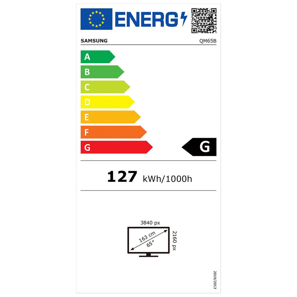 Samsung WM65B (LH65WMBWBGCXEN)) цена и информация | Televiisorid | hansapost.ee