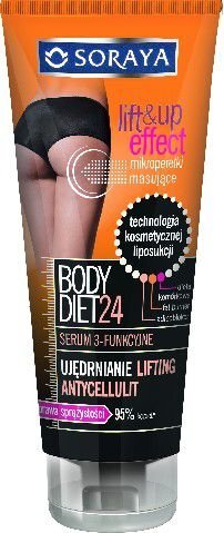 Kehaseerum Soraya Body Diet 24 Seerum, 200ml цена и информация | Kehakreemid, kehaõlid ja losjoonid | hansapost.ee