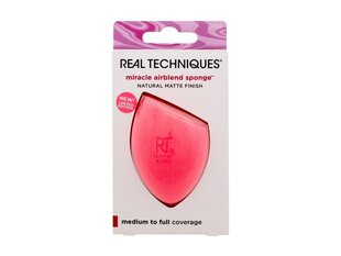 Kosmeetiline käsn näole Real Techniques Berry Pop Miracle Airblend, 1 tk hind ja info | Real Techniques Dekoratiivkosmeetika | hansapost.ee