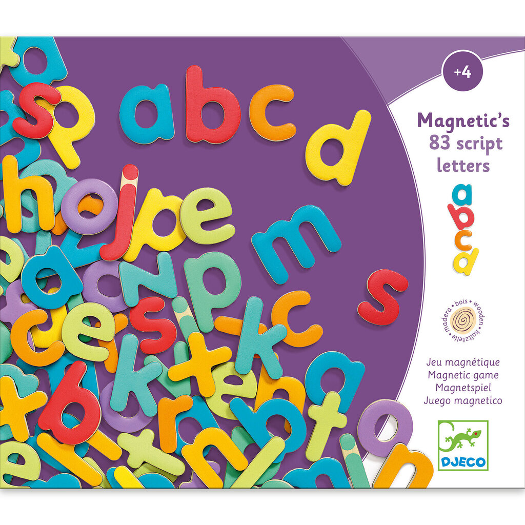 Puidust magnetite komplekt Magnettähed Djeco, DJ03102 ,83 tk цена и информация | Arendavad laste mänguasjad | hansapost.ee