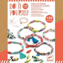 Loominguline komplekt DIY Tee ise - Paberhelmed - Moodsad ja värvilised, Djeco DJ07971 hind ja info | Arendavad laste mänguasjad | hansapost.ee