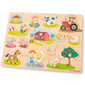 Puidust pusle lastele Talu, New Classic Toys 10440, 16d. hind ja info | Beebide mänguasjad | hansapost.ee