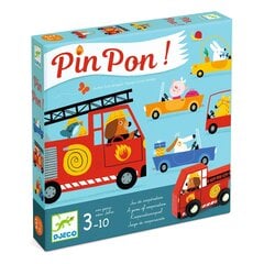 Koostöö lauamäng Djeco Tuletõrjujad "PinPon!", DJ08571 hind ja info | Djeco Laste mänguasjad alates 3.a | hansapost.ee