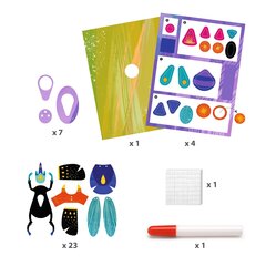 Loominguline komplekt – Paberikunst - 3D Putukad, DJECO DJ09449 hind ja info | Arendavad laste mänguasjad | hansapost.ee