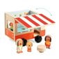Puidust rollimäng Väike matkabuss Djeco, DJ06399 hind ja info | Beebide mänguasjad | hansapost.ee