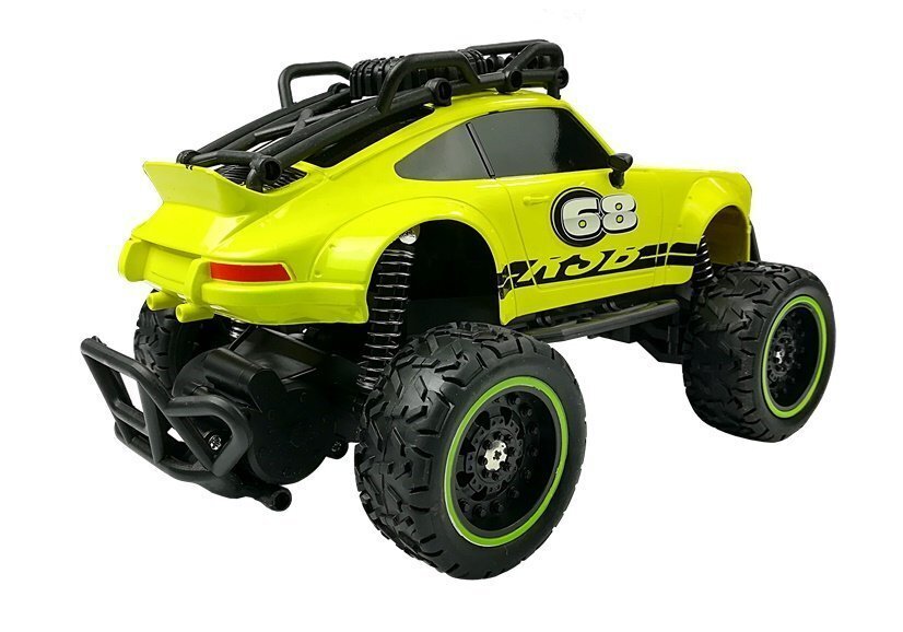 Kaugjuhitav auto Off-road R/C, kollane hind ja info | Mänguasjad poistele | hansapost.ee