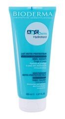 Niisutav piim imikute ja laste nahale Bioderma ABCDerm Hydratant 200 ml цена и информация | Косметика для мам и детей | hansapost.ee