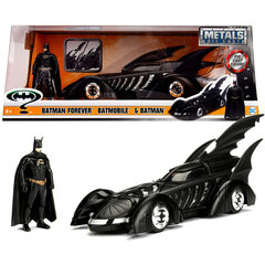 Metallist auto + figuur DC Comics Batman Forever Batmovil hind ja info | Mänguasjad poistele | hansapost.ee