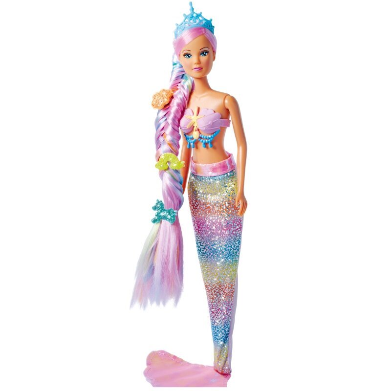 Moodne nukk Rainbow Mermaid Steffi Love hind ja info | Mänguasjad tüdrukutele | hansapost.ee