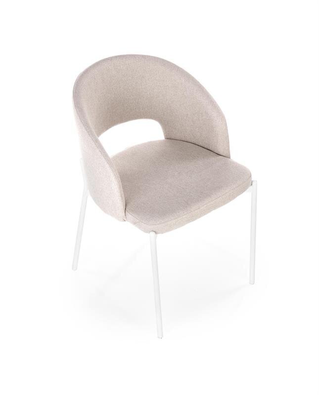 2-tooli komplekt Halmar K486, beeži värvi цена и информация | Köögitoolid, söögitoolid | hansapost.ee
