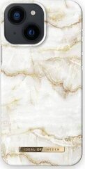 iDeal of Sweden Golden Pearl Marble, iPhone 13 Mini, valge hind ja info | Telefonide kaitsekaaned ja -ümbrised | hansapost.ee