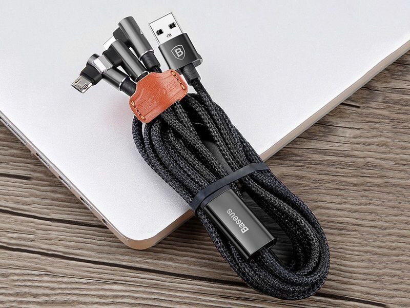 Baseus MVP, USB - USB-C - Lightning, 1.2m цена и информация | Mobiiltelefonide kaablid | hansapost.ee