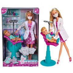 Кукла Steffi Стоматолог цена и информация | Игрушки для девочек | hansapost.ee