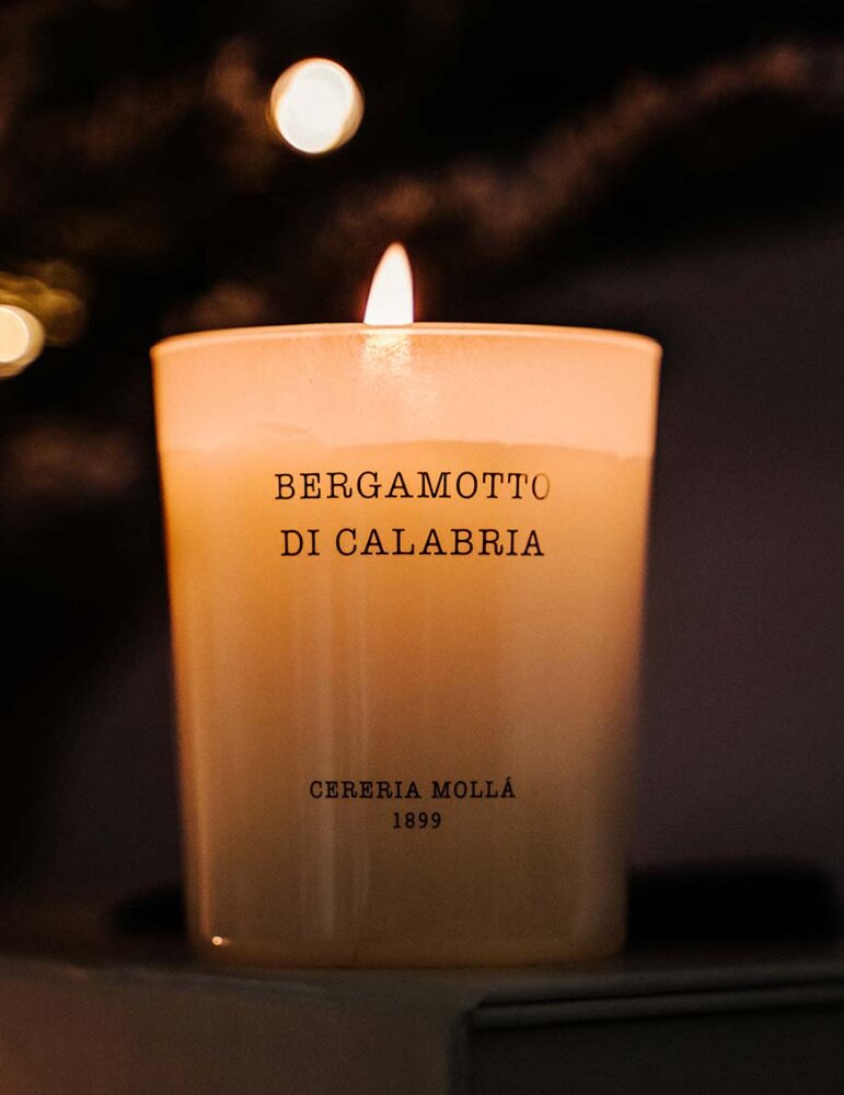 Cereria Mollá Lõhnav küünal Bergamotto di Calabria, 230 g hind ja info | Küünlad, küünlajalad | hansapost.ee