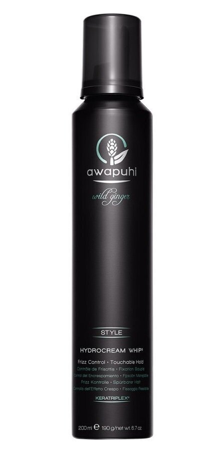 Kohevust lisav juuksevaht Paul Mitchell Awapuhi Wild Ginger Hydrocream Whip 200 ml hind ja info | Juuste viimistlusvahendid | hansapost.ee