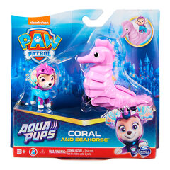 Фигурка Paw Patrol (Щенячий Патруль) Aqua Hero Pups Coral 6066150, розовый цвет цена и информация | Игрушки для девочек | hansapost.ee