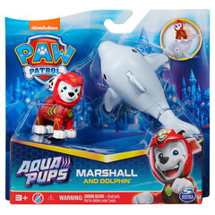 Kuju Paw Patrol (Käpapatrull) Aqua Hero Pups Marshall 6066147, punane hind ja info | Mänguasjad poistele | hansapost.ee