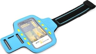 Браслет Platinet Sport для смартфона, голубой со светодиодной подсветкой цена и информация | Другие товары для фитнеса | hansapost.ee