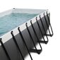 Bassein koos katusega Exit Black Leather, 540x250x100 cm, koos küttepumbaga hind ja info | Basseinid | hansapost.ee