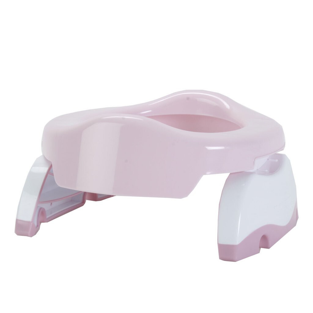 Kokkupandav reisipissipott Potette Plus 2in1 White/Pink hind ja info | Laste pissipotid | hansapost.ee