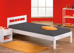 Кровать A2A Fana, 90x200 см, белый цвет цена и информация | Кровати | hansapost.ee