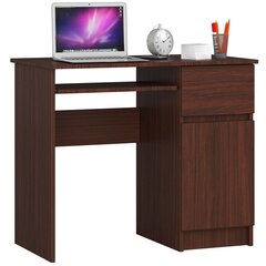 Письменный стол Piksel, темно-коричневый цена и информация | Компьютерные, письменные столы | hansapost.ee
