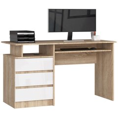 Письменный стол, коричневый цена и информация | Компьютерные, письменные столы | hansapost.ee