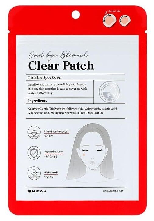 Good Bye Blemish puhastusplaastrid (Clear Patch) 44 tk цена и информация | Näomaskid ja silmamaskid | hansapost.ee