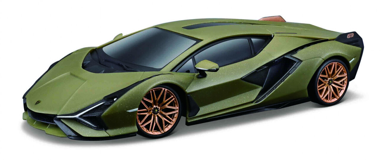 Kaugjuhtimispuldiga mudelauto Maisto Tech Lamborghini Sian FKP37 82338, roheline hind ja info | Mänguasjad poistele | hansapost.ee