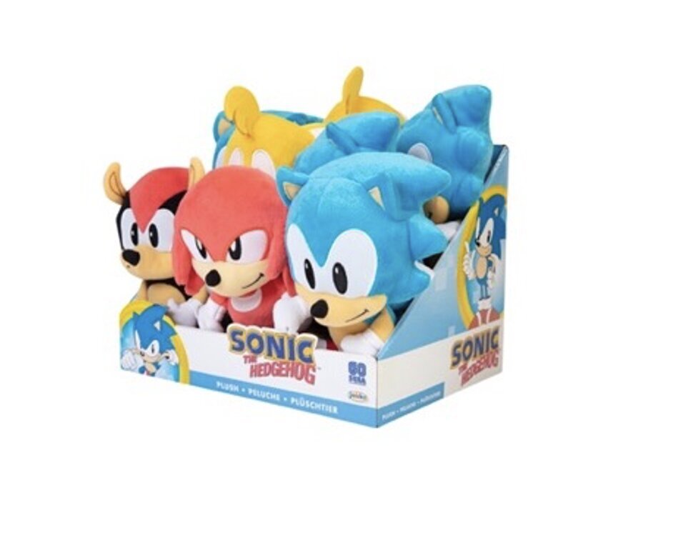 Pehme kangelane Sonic The Hedgehog, 22 cm, W8 цена и информация |  Pehmed mänguasjad ja kaisukad | hansapost.ee