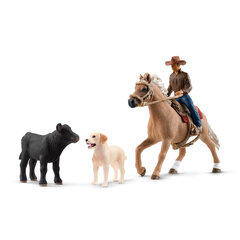 Всадник на лошади из серии Вестерн Schleich Farm World цена и информация | Игрушки для мальчиков | hansapost.ee